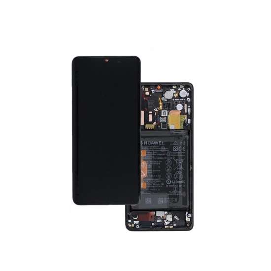 HUAWEI P30 PRO (02352PBT) TOUCH+LCD WITH FRAME AND BATTERY SERIVCE PACK BLACK ORIGINAL HUAWEI P30 PRO (02352PBT) TOUCH+LCD WITH FRAME AND BATTERY SERIVCE PACK BLACK ORIGINAL